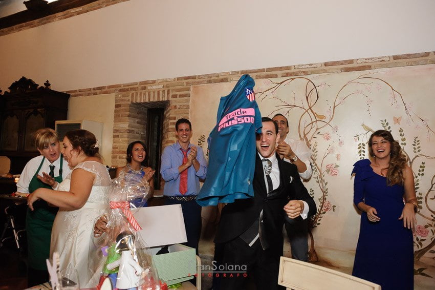 boda en Viñedos Cigarral Santa María