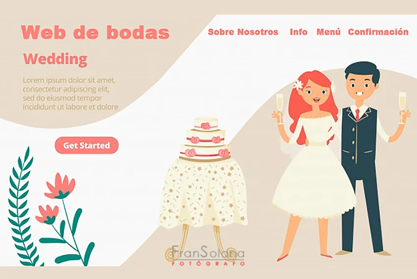 Las 5 mejores páginas web para bodas en Español gratis 2 Páginas web para bodas